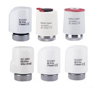 230 V Valve d'actionneur thermique électrique pour un chauffage efficace, contrôle facile pour les applications de radiateur M30 x 1 5 mm (A Type-NO)