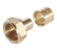 Raccord écrou tournant femelle PER à glissement 12mm x 15/21 - 1/2" Fixoconnect