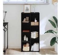 (23084)Moderne Bibliothèque Chêne - VIDAXL - noir - 7 étagères - 50x25x102 cm 918mmr40z6526