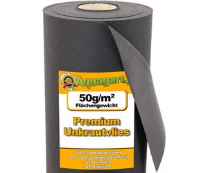 232m² Gartenvlies Unkrautvlies Mulchvlies 50g 1,6m breit
