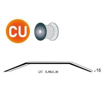 24 000 Agrafes Cuivrées Ar-1 - 5/8x15x0.90x2.3 mm - D-Work
