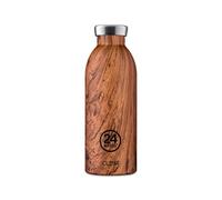 24 BOTTLES BOUTEILLE ISOTHERME CLIMA 0.85 L SEQUOIA WOOD