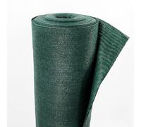 24 M Filet D'ombrage, Brise-Vue Pour Clôture, Bâche De Tennis, Clôture De Protection Contre Les Regards, Claustra 150 G 2 M Vert