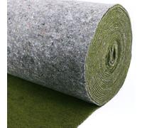 24 M X 0,5 M Natte Pour Bordure De Bassin, Verte, Natte Anti-Érosion Pour Le Film De Bassin Vert