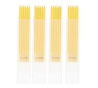 24 Mines de Crayon Charpentier HB 2,8mm, Recharges pour Crayons de Menuisier et Charpentier, Mines Jaunes pour Marquage sur Bois, Idéales pour le Bricolage et les Travaux de Construction
