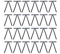 24 Nœuds Décoratifs pour en pour velours Luxueux pour Couronne | Couleur intense, dimension parfaite 5x7, pour porte, entrée, accueil festif, traditionnel(black)