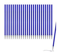 24 Pack Erasable Lead Compatible Legami, Erasable Pen Refills Recharges Bleues 0.7 mm Height 13cm Effaçable Mines Thermosensible Recharge Écriture Fluide Correction Scolaires Bureau Quotidien