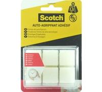 Scotch®Pastille Agrippante Adhésive Blanc 22mm x 22mm