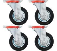 24 pcs Roulettes pivotantes 100 mm