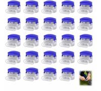 24 Pièces Connecteur Câble Robot Tondeuse, Raccords Remplis de Gel pour Fil Périmétrique Basse Tension 0,5 à 1,5 mm², Réparation et Extension sans Dénudage pour Jardin, Pelouse, Éclairage Extérieur