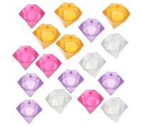 24 Pièces Glaçons à Whisky Réutilisables, Cubes de Congélation | Eau et PP, Refroidissement Solide, Légers, Surface Lisse, Bords Doux, pour Cocktails, Liqueurs, Service au Café et Réception