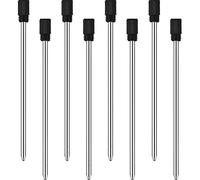 24 Pièces Recharges Stylo à Bille pour Stylets Diamant Cristal, 2,75 Pouces (Encre Noire)