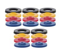 24 Pièces Réducteur de Pression Silicone de Joint Étanche | Compatible Robinetterie Plomberie, Rondelle Caoutchouc Solide, pour Salles de Bain et Appartements