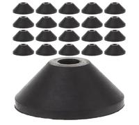 24 Pièces Rondelles Coniques en Caoutchouc M6 Joints Étanchéité | Forme Conique Flexible, Adaptées aux Boulons M6, pour Plombiers et Réparations D'urgence