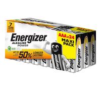 24 Piles AAA / LR03 Energizer Alcaline Power Maxi Pack
