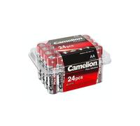 24 Piles Alcalines AA / LR6 Camelion Alcaline Plus