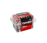 24 Piles Alcalines AAA / LR03 Camelion Alcaline Plus