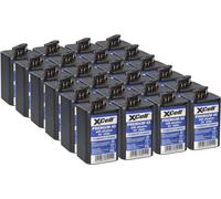 24 piles XCell Premium 45 4R25 zinc-air, 6V, 45Ah – adaptées aux lampes de chantier et aux dispositifs d'avertissement nécessitant une longue durée de fonctionnement