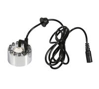 24 V changement de couleur ultrasonique brumisateur brumisateur fontaine d'eau étang atomiseur humidificateur d'air 12 LED bureau maison(L'adaptateur n'est pas inclus)
