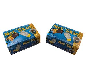24 x Net'Skim - Pré Filtres Jetables pour Panier Skimmer universels Piscine & Spa - Lot de 24 Netskim - Made in France