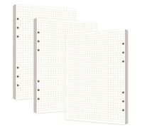 240 Feuilles A5 Recharge Papier,Papiers de Recharges A5 en Pointillés 6 Trous Vierge Feuillets Mobiles pour Agenda Filofax Bullet Journals Diary (8,26 x 5,59 pouces)