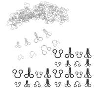 240 Pièces Agrafes à Coudre en Métal Invisibles | Fermeture Sûre, Usage Facile, Lot Discret pour Projets Créatifs, Métal Robuste, pour Jupe et Pantalon