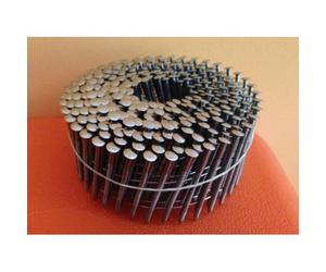 2400 CLOUS ROULEAUX PLATS 15/16° 2.5 x 70 Annelés Inox A4 Tête Bombée