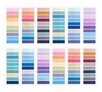 2400 Pièces Marque Page Adhesif,Multicolore Marque Page Autocollant,Notes Adhésives,Index Tabs,Inscriptible Sticky Tabs Pour La Maison,École,Bureau