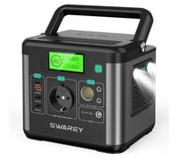 240Wh 75000mAh Générateur D'Énergie Portable Inverseur DC/AC/USB Chargé Panneau Solaire/Prise Groupe Électrogène Sauvegarde Camping