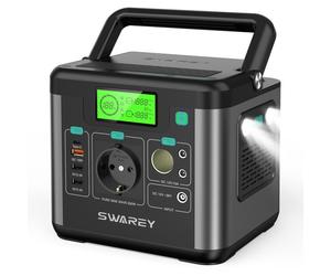 240Wh 75000mAh Générateur D'Énergie Portable Inverseur DC/AC/USB Chargé Panneau Solaire/Prise Groupe Électrogène Sauvegarde Camping