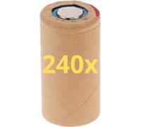 240x Panasonic Akku Sub-C 1.2V 3000mAh PBK300SCEY1 PP Pappmantel