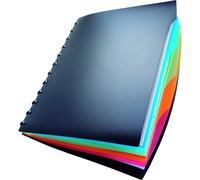 [2435-01] DURABLE Protège-documents DURALOOK STYLE A4 20 Pochettes et 4 Inter...