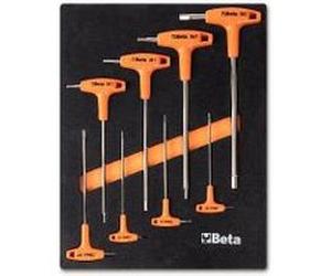 2450 m50 - 8 outils en plateau mousse m50 beta 024500050 G
