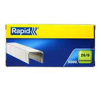 [24861800-12] Rapid Lot de 12 Boites de 5000 agrafes standard 26/6 galvanisé