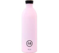 24Bottles Bouteille urbaine, 1000 ml, usage quotidien, randonnée, rose, acier inoxydable, adulte, pivotante