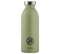 24Bottles Clima Bottle Bouteille Thermique 500 ml Acier Inoxydable Bouteille Thermique Thermos 100% Hermétique (12h Hot 24h Cold) Design Italien, Bouteilles Thermiques Écologiques, Water Bottle Sage