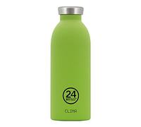 24BOTTLES Clima Bottle - Gourde Isotherme 500 ml Inox 100% Hermétique, Bouteille Isotherme (12h Hot/24h Cold) Idéal comme Gourde Sport, Voyage et Bureau, Bouteilles Water Bottle Ecologique, Lime