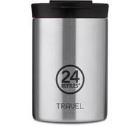 24Bottles Gobelet de voyage 350 ml couleur argent