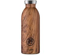 24 BOTTLES Clima Bouteille en bois en acier inoxydable 500 ml