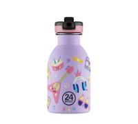 24Bottles Gourde Music Friends pour enfant 250 ml avec paille