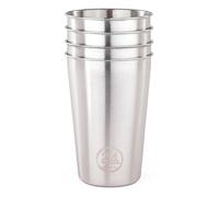 24bottles Lot de 4 mugs en inox