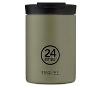 24BOTTLES Tasse de voyage thermique | Tasse isotherme en acier inoxydable sans BPA | 12 heures froides 6 heures chaudes | Travel Tumbler | Design italien original (Sage, 350 ml)