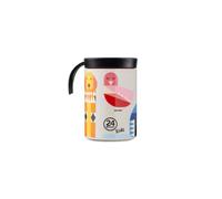 24BOTTLES Travel Tumbler-Mug Isotherme Cafe et The 350 ml, Tasse Isotherme 100% Hermétique, Thermos 6h Hot et 24h Cold, Bouteille Gourde Isotherme Inox Écologique au Design Italien, Best Friends