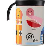24BOTTLES Travel Tumbler-Mug Isotherme Cafe et The 350 ml, Tasse Isotherme 100% Hermétique, Thermos 6h Hot et 24h Cold, Bouteille Gourde Isotherme Inox Écologique au Design Italien, Best Friends