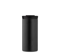 24BOTTLES Travel Tumbler - Mug Isotherme Cafe et The 600 ml, Tasse Isotherme 100% Hermétique, Thermos 6h Hot et 24h Cold, Bouteille Gourde Isotherme Inox Écologique au Design Italien, Tuxedo Black