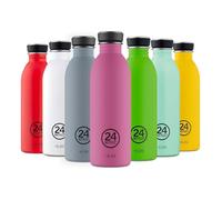 24BOTTLES Urban Bottle - Gourde Inox 500 ml 100% Hermétique, Bouteille Acier Inoxydable, Gourde Sport sans BPA Design Italien, Bouteilles Water Bottle Ecologique[non Isotherme Ultralégère], Mauve