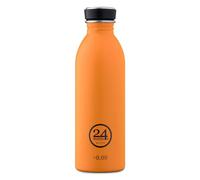 24Bottles Gourde Urban 500 ml Inox 100% hermétique sans BPA Design italien Orange