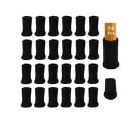24Pcs Chaussettes de Chaise Mobilier en Feutre, Table mobilier Couvre Meuble Chaise Pieds Couvertures Casquettes Pieds Tampons