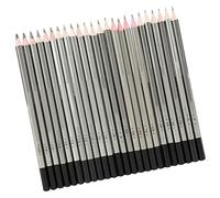 24pcs Drawing Crayons Set Sketch Art Graphite Dessin Crayon 9h 8h 7h 6H 5H 4H 3H 2H HB F B 2B 3B 4B 5B 6B 7B 8B 9B 10B 11B 12B 14B Fabriqué à Partir de Bois Premium avec une Forte Pause