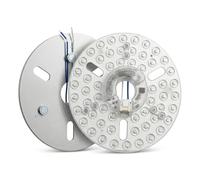 24W Remplacement de Lumière LED 6,3 Pouces pour Ventilateur de Plafond | Dimmable 3CCT 6500K/4200K/3000K, Kit de Remplacement LED pour Plafonnier,Applique Murale, Suspension (160mm)